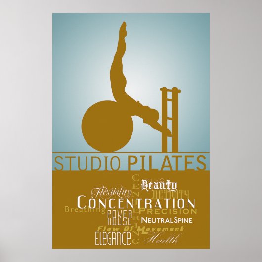 Studio Pilates - Poster (Voorkant)