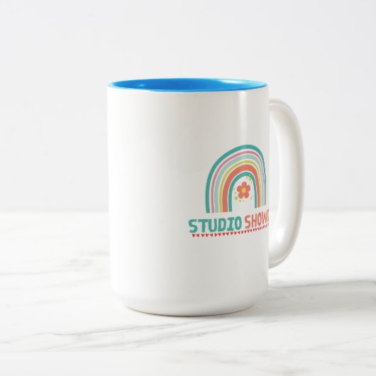 Studio Shadow Tweekleurige Koffiemok (Voorkant rechts)