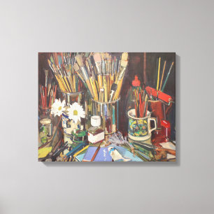 Studio stille levens 2012 canvas afdruk