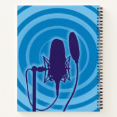 Studiomicrofoon Notitieboek (Achterkant)