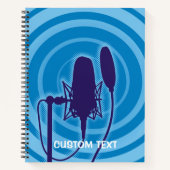 Studiomicrofoon Notitieboek (Voorkant)