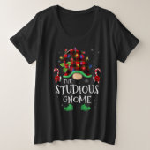 Studious Gnome Buffalo Plaid Matching Family Chris (Design devant)