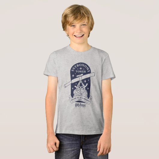 Study at HOGWARTS™ Astronomy Tower Tri-Blend Shirt (Voorkant volledig)