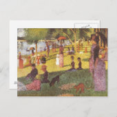 Study for A Sunday Afternoon Briefkaart (Voorkant / Achterkant)