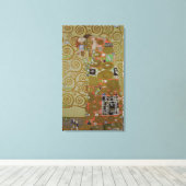 Study for Fulfilment, c.1905-09 (w/c & gold on pap Canvas Afdruk (Insitu (Houten vloer))