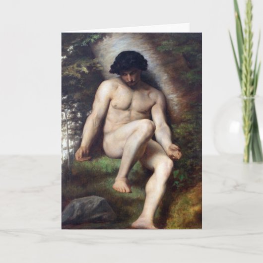 Study for Paradise Lost Fine Art Greetings Card Kaart (Voorkant)