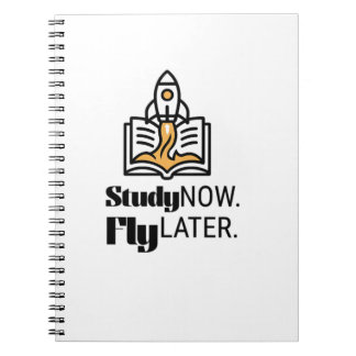 Study Now Fly Later – Student Motivation Notitieboek