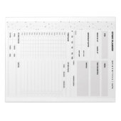 Study Planner Notitieblok (Voorkant)