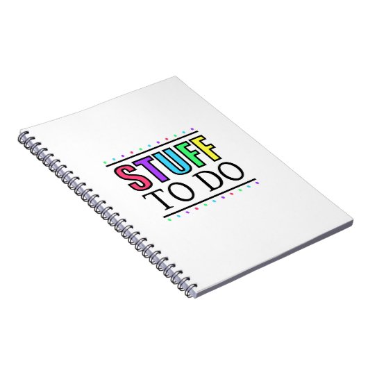 Stuf om notebook te doen notitieboek (Rechterzijde)