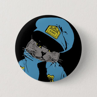 Stuf op mijn kat - Cop Ronde Button 5,7 Cm