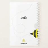 "Stuff important" jolie famille d'abeilles Planifi (Dos)