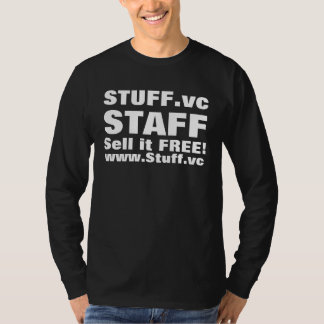 STUFF.vc, PERSONEEL, verkoop het GRATIS!, www.Stuf T-shirt