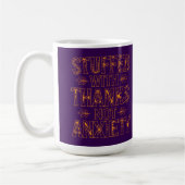 Stuffé avec Merci Mug - Personnalisable (Gauche)