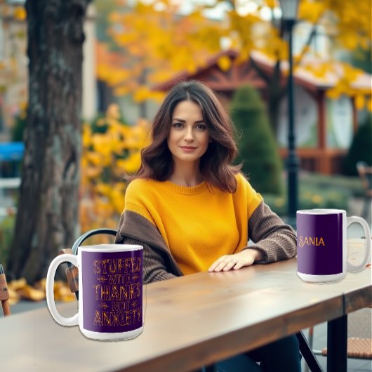 Stuffé avec Merci Mug - Personnalisable