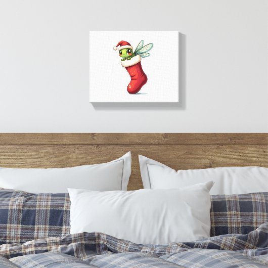 Stuffer Dragonfly Canvas Afdruk (Insitu (Slaapkamer))