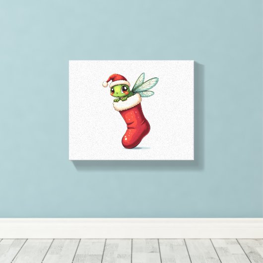 Stuffer Dragonfly Canvas Afdruk (Insitu (Houten vloer))