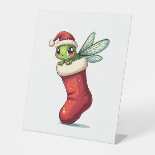 Stuffer Dragonfly Reclamebord Met Voetstuk