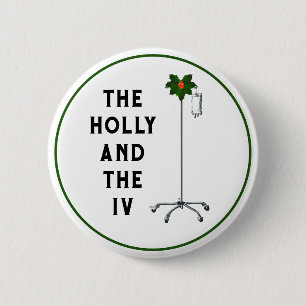 Stuffers voor kerststallen ronde button 5,7 cm