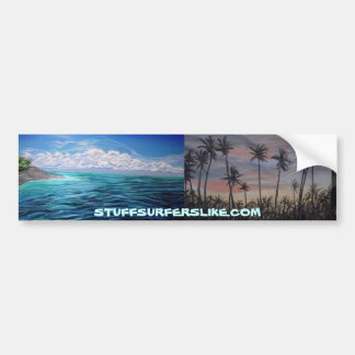 STUFFSURFERSLIKE.COM'S ISLAND FEVER BUMPERSTICKER