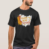 Stuffy Nose Survivor Winter Cold Humor Flu Snowma T-shirt (Voorkant)