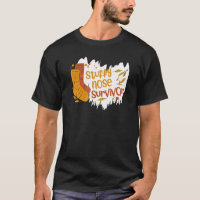 Stuffy Nose Survivor Winter Cold Humor Flu Snowma