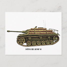 StuG III Ausf G Briefkaart