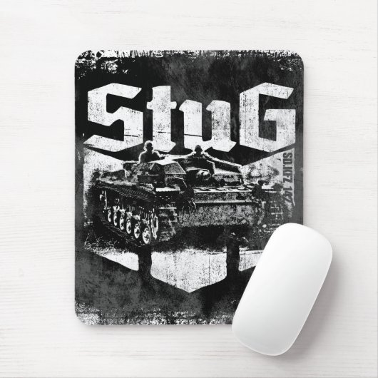 StuG III Mousepad Muismat (Met muis)
