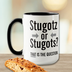 Stugotz of Stugots - Dat is de vraag. Italiaans Mok