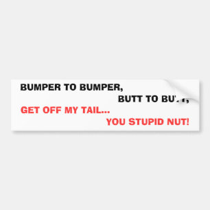STUITER OP STUITER BUMPERSTICKER