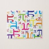 Stuk van de Pi Legpuzzel (Horizontaal)