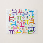 Stuk van de Pi Legpuzzel (Horizontaal)