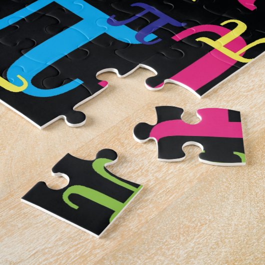 Stuk van de Pi Legpuzzel (Zijkant)