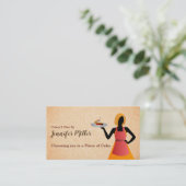 stuk visitekaartjes (Staand voorkant)