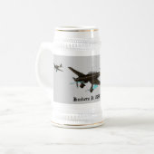 Stuka Stein Ju87 Bierpul (Voorkant links)