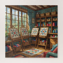 Stukje bij beetje-steek voor steek puzzel voor de