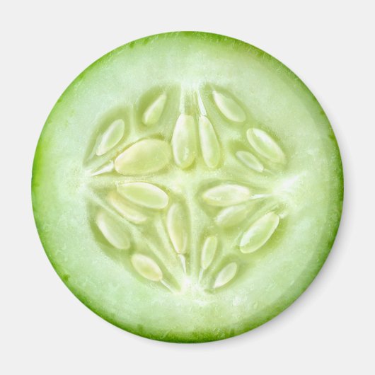 stukje komkommer magneet (Voorkant)