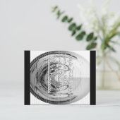 Stukjes breken briefkaart (Staand voorkant)