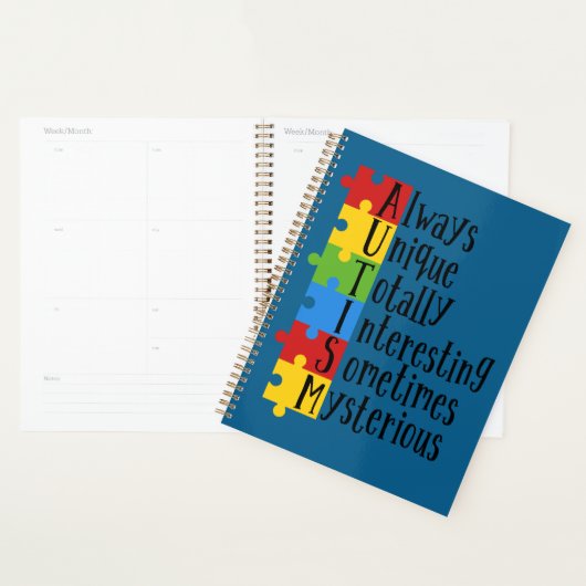 Stukken autisme planner (Display)
