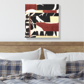 Stukken en delen II Canvas Afdruk (Insitu (Slaapkamer))