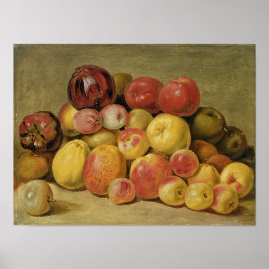 Stukken fruit poster (Voorkant)