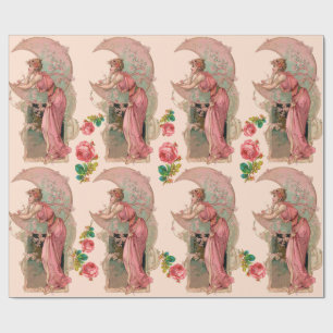 STUKKEN / LADY VAN DE MON, STROMEN EN PINKROOIEN CADEAUPAPIER
