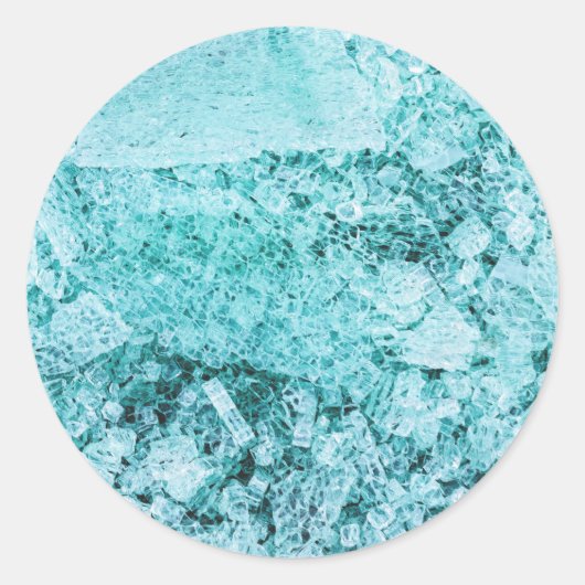 stukken van mentale integratie ronde sticker (Voorkant)