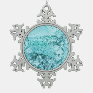 stukken van mentale integratie tin sneeuwvlok ornament