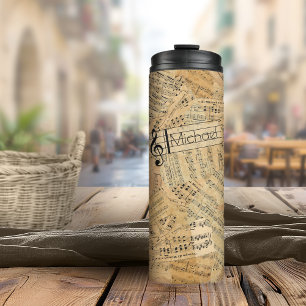 Stukken van  muziek-ID389 Thermosbeker