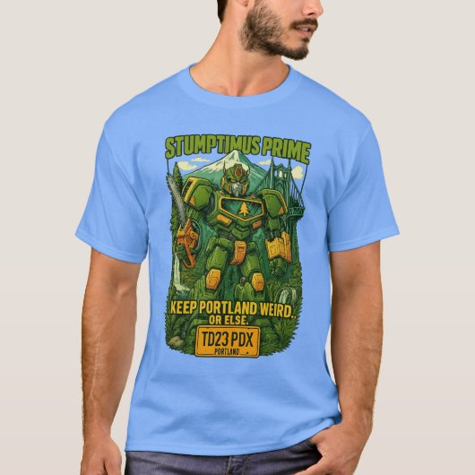 Stumptimus Prime T-shirt (Voorkant)