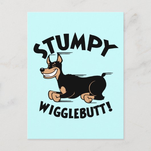 Stumpy Wigglekont! Briefkaart (Voorkant)