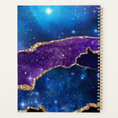 Stunning Agate Goud Glitter Planner (Achterkant)