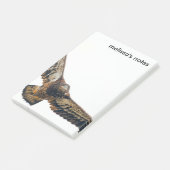 Stunning Bald Eagle doet een flyover Post-it® Notes (Schuin)