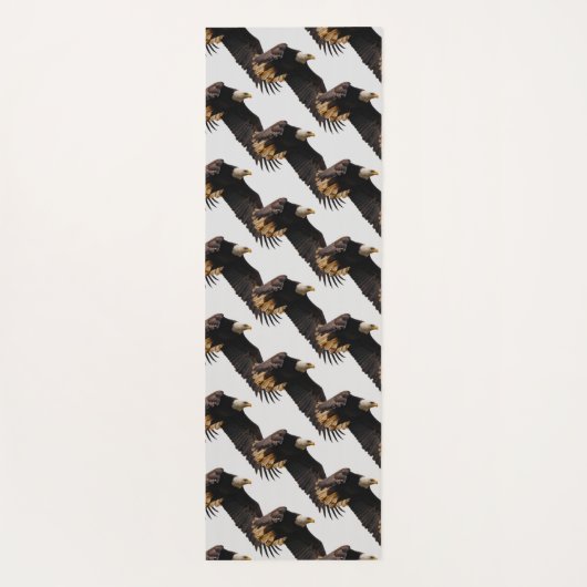 Stunning Bald Eagle neemt de hemel in Yogamat (Achterkant)