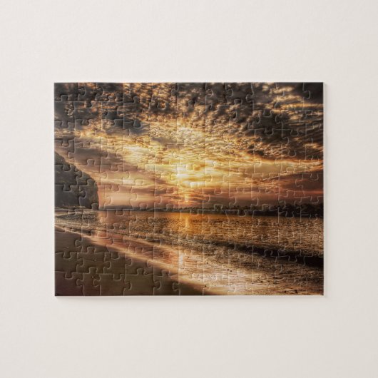 Stunning Beach Sunrise Legpuzzel (Horizontaal)